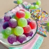 candy frozen grapes