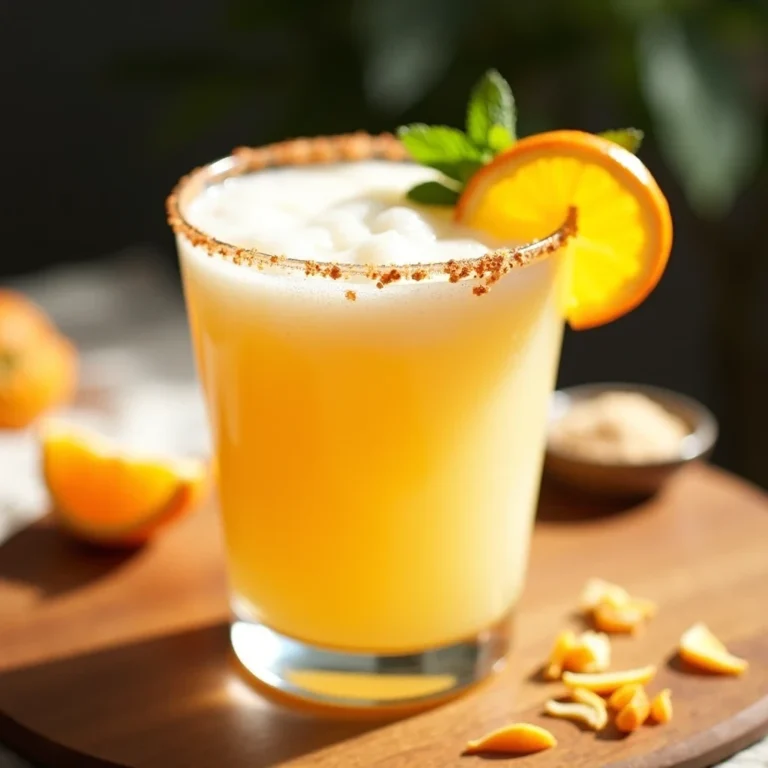 Orange Creamsicle Margarita
