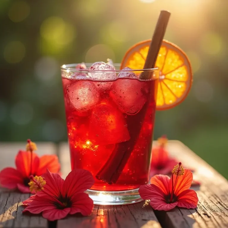Sorrel Hibiscus Spiced Beverage