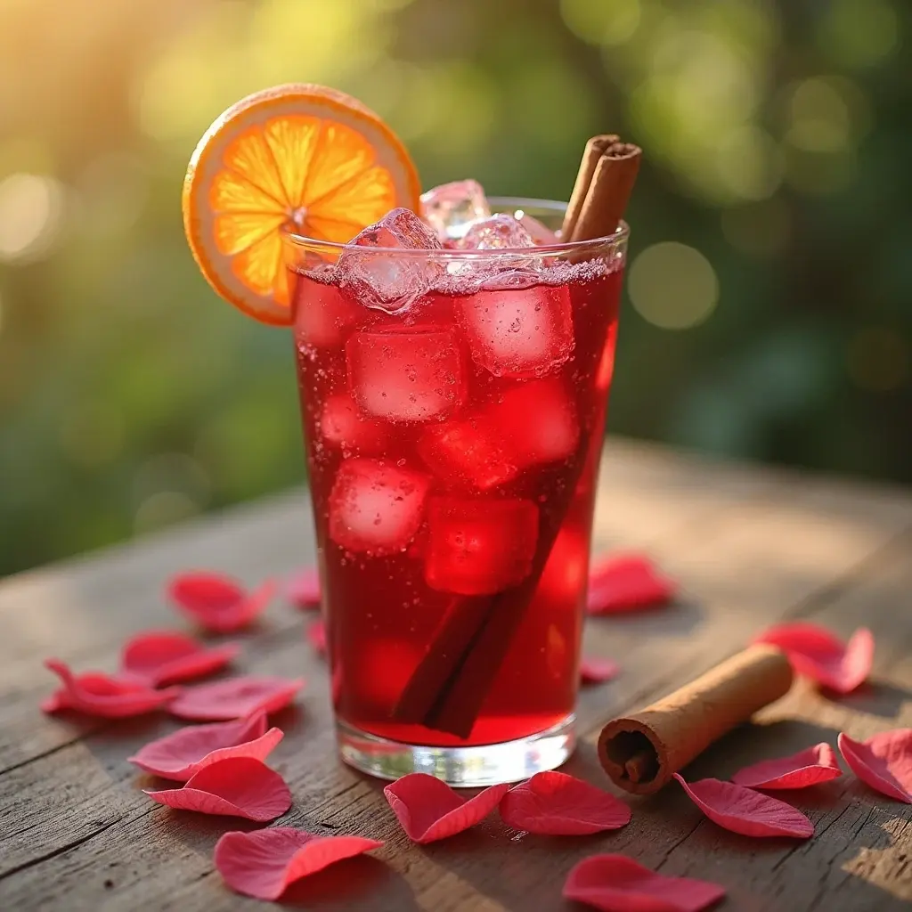 Sorrel Hibiscus Spiced Beverage
