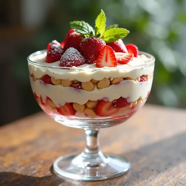 Strawberry Tiramisu