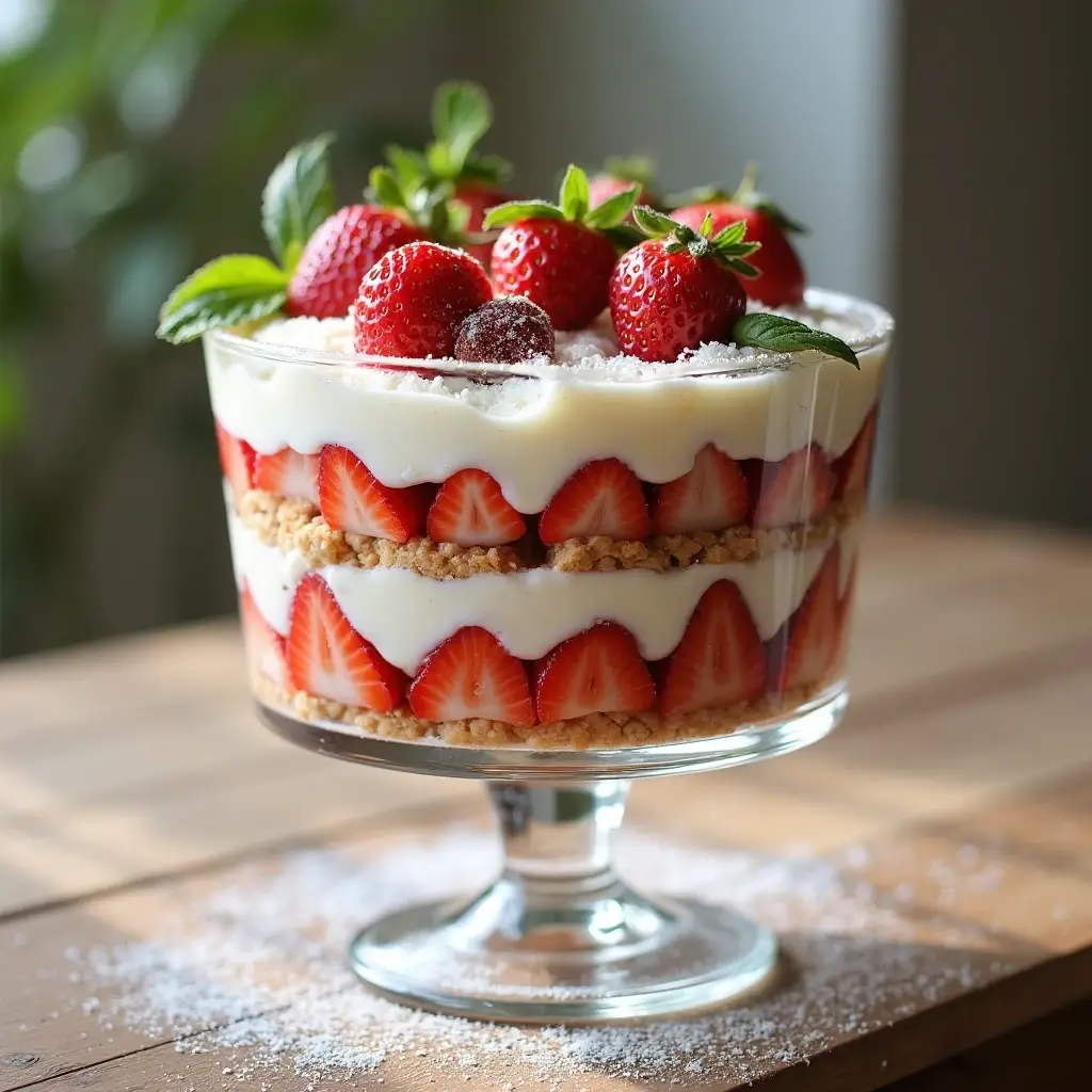 Strawberry Tiramisu