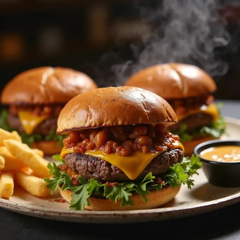 Hatch Chile Smash Burgers