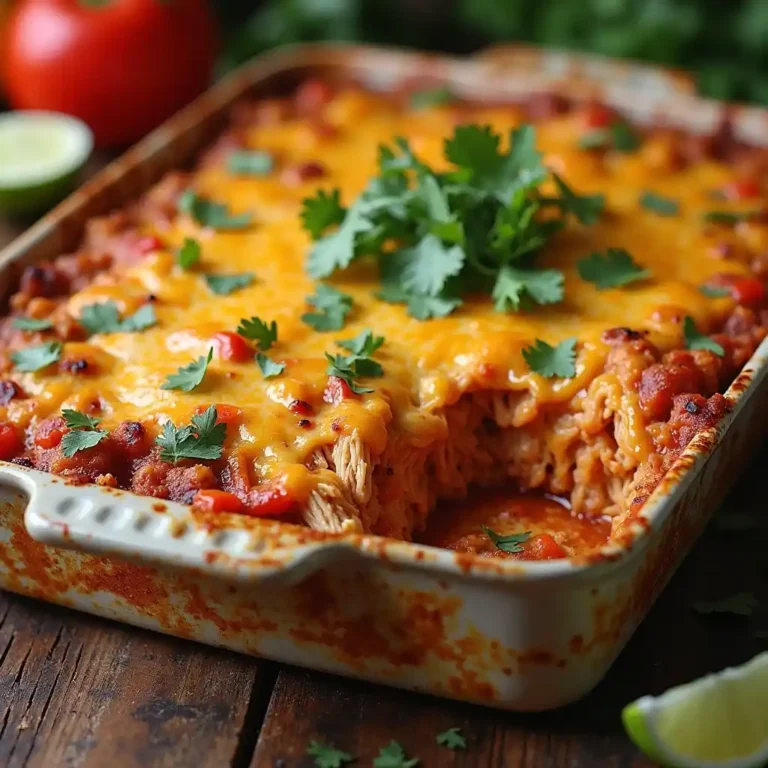 chicken fajita casserole