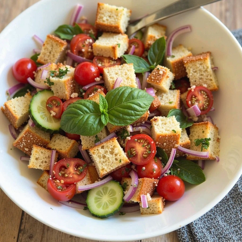 Italian Panzanella salad