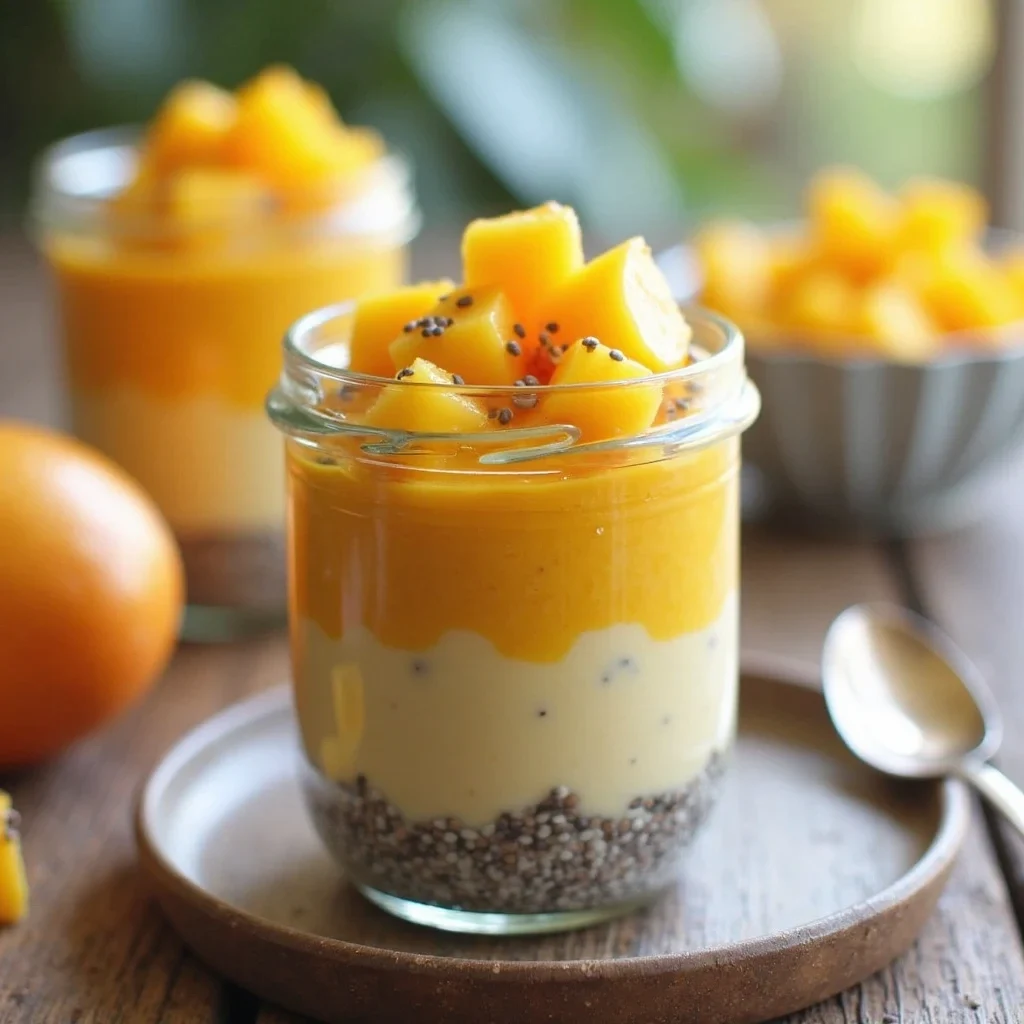 Mango Chia Pudding