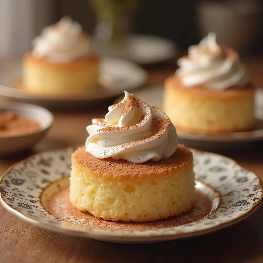Mini Tres Leches Cakes