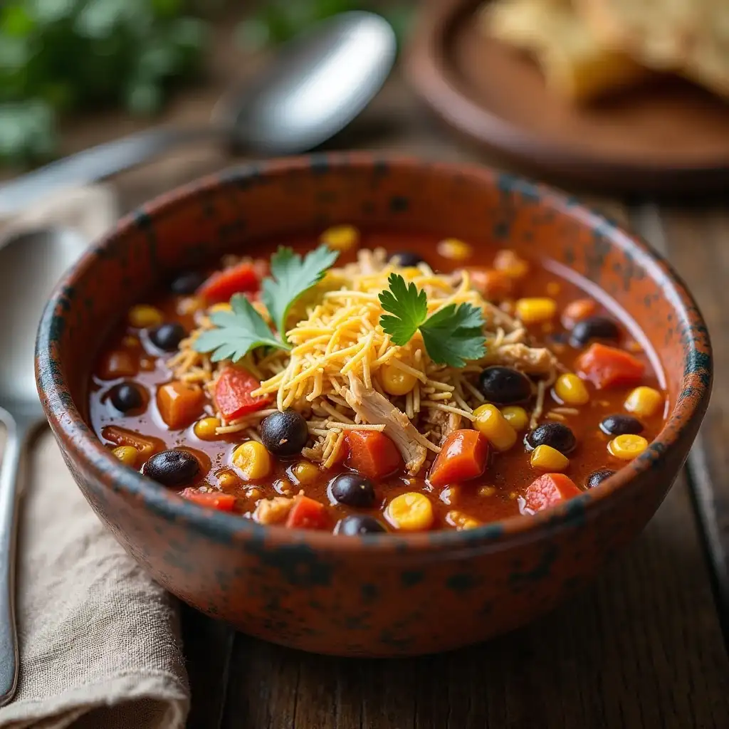 Enchilada Chicken Soup