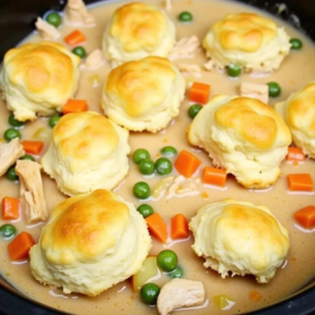 Crock Pot Chicken Pot Pie