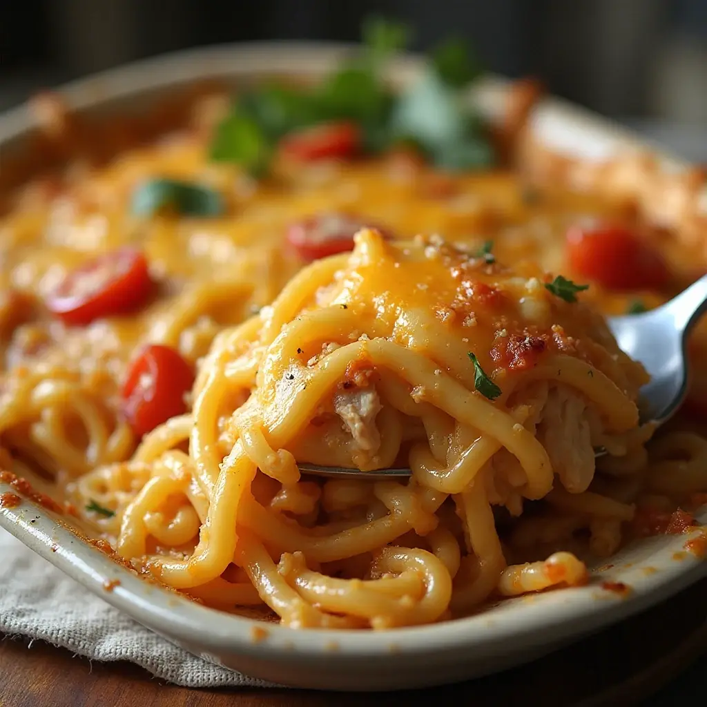Chicken Spaghetti Casserole