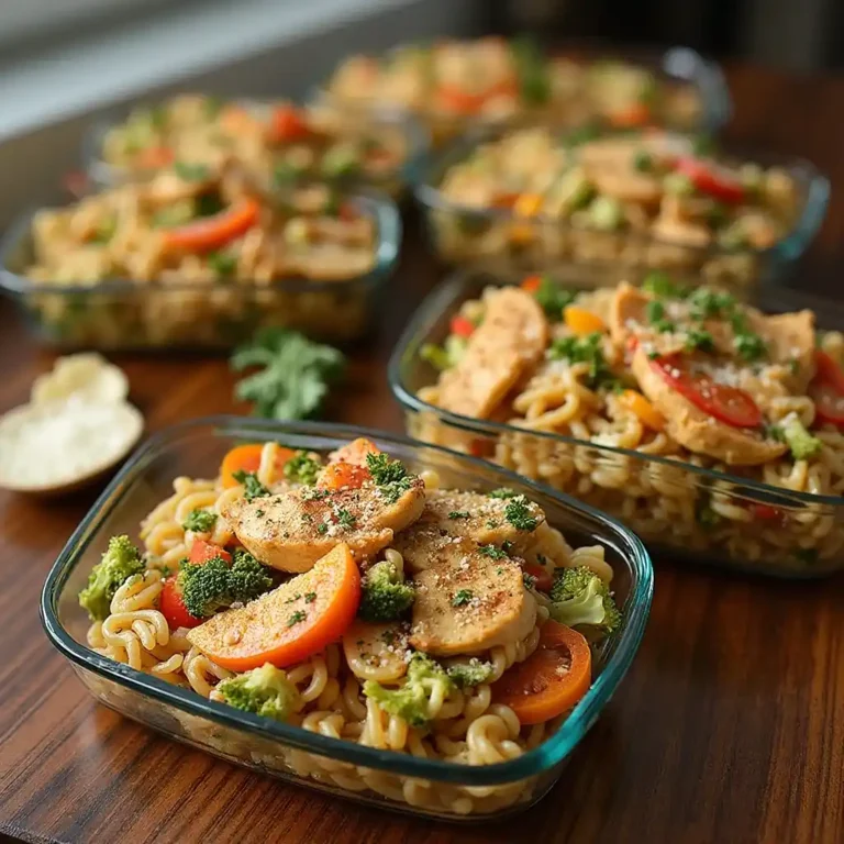 Protein Pasta Meal Prep