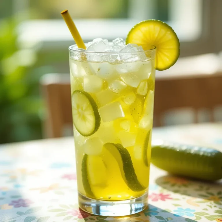 Pickle Margarita Float