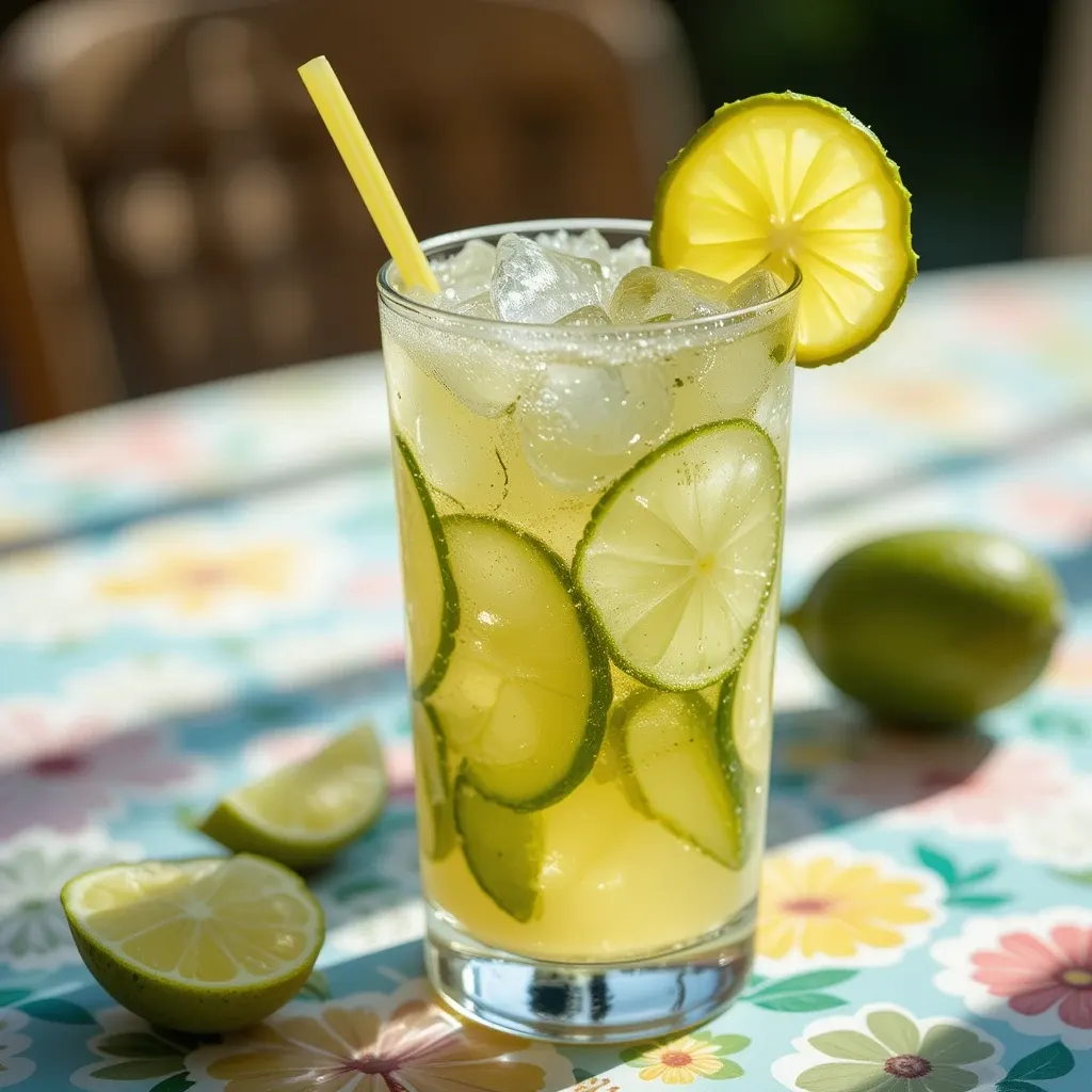 Pickle Margarita Float