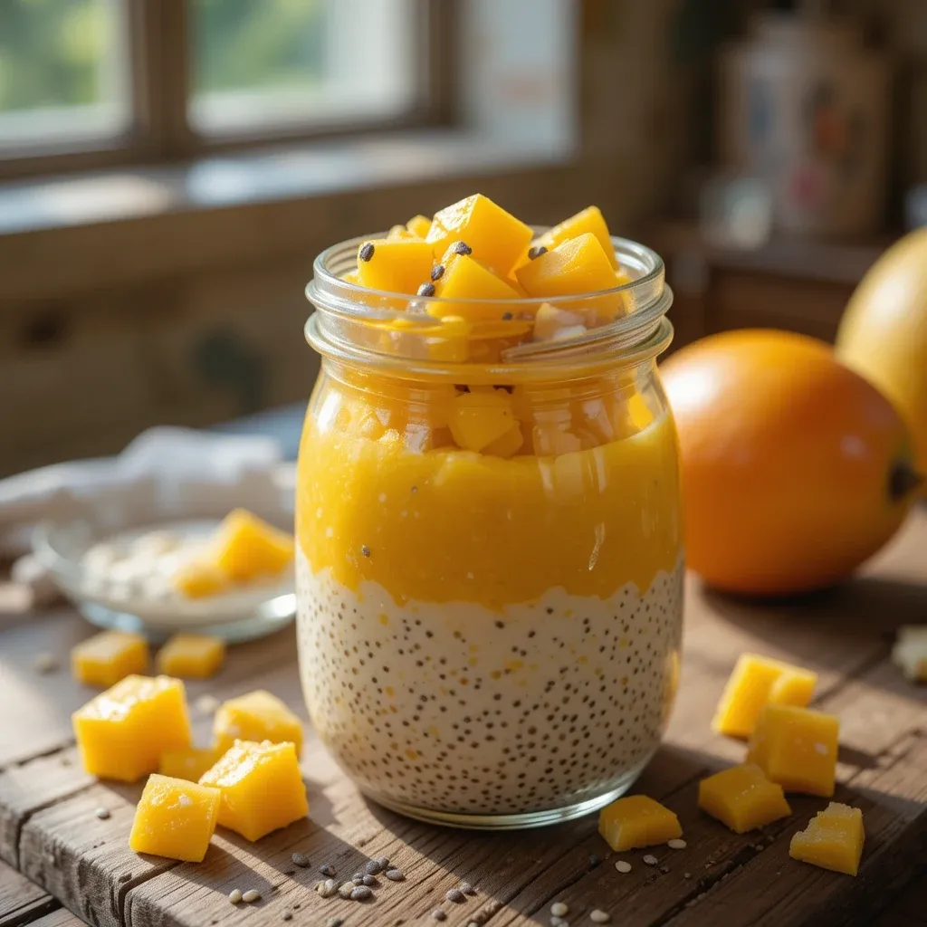 Mango Chia Pudding