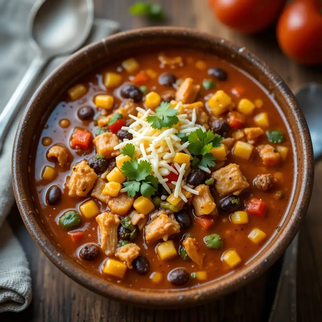 Enchilada Chicken Soup