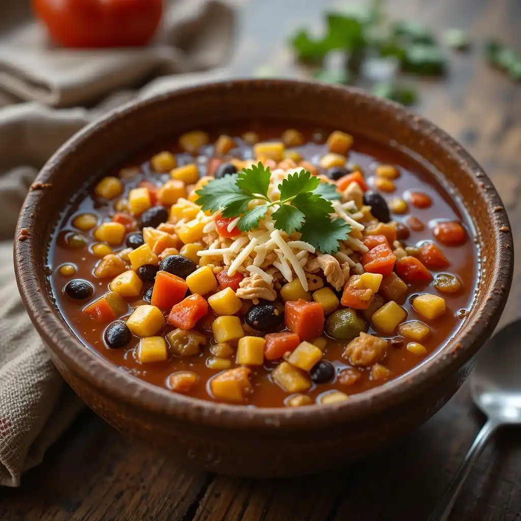 Enchilada Chicken Soup