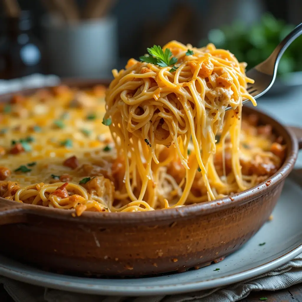 Chicken Spaghetti Casserole