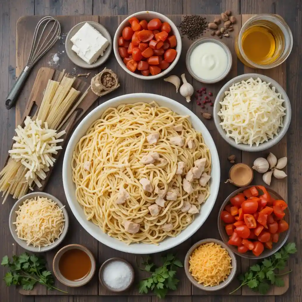 Chicken Spaghetti Casserole