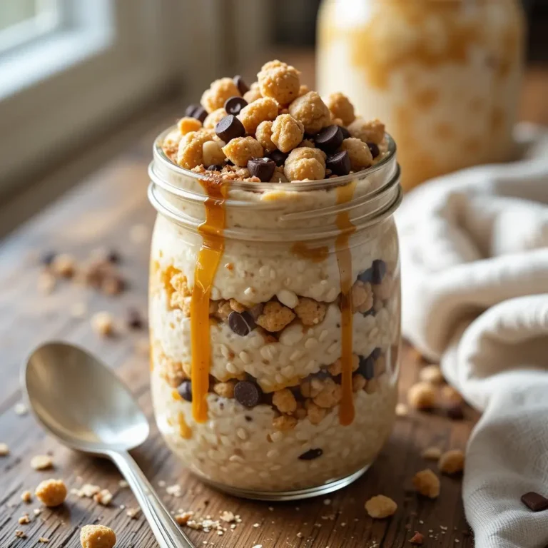 Cookie Dough Overnight Oats