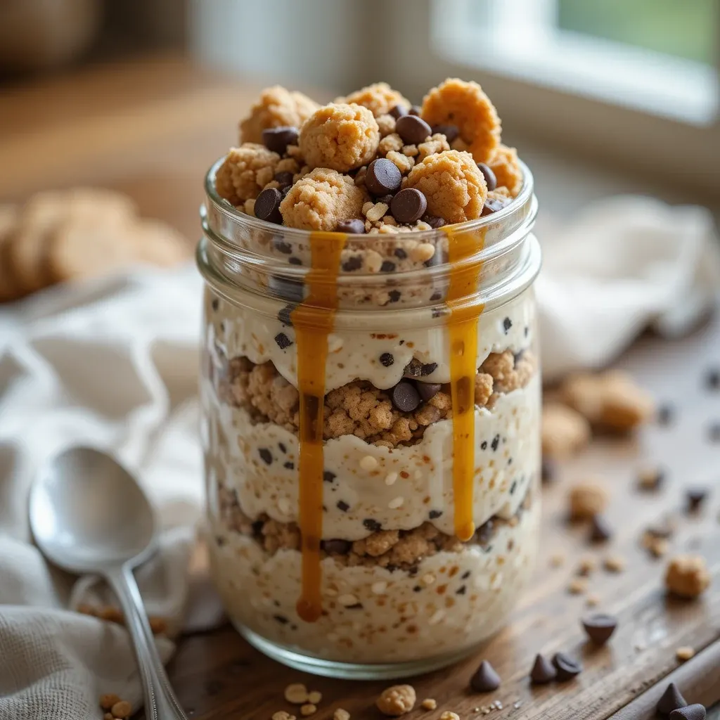 Cookie Dough Overnight Oats