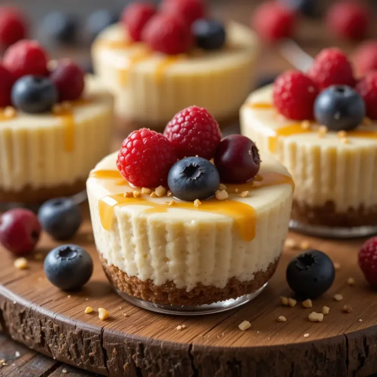 Mini Cheesecakes – High Protein