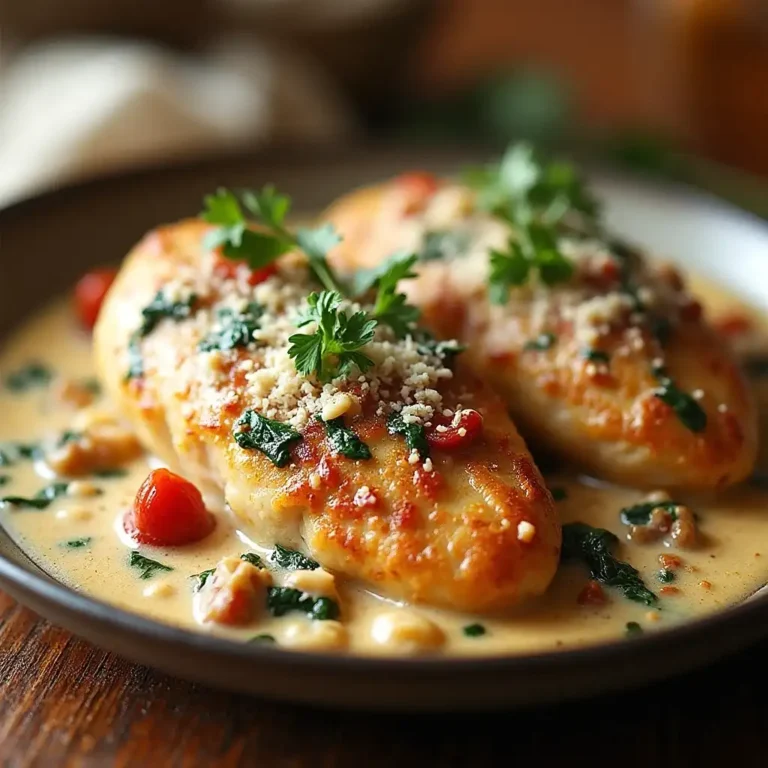 Creamy Tuscan Chicken Breast