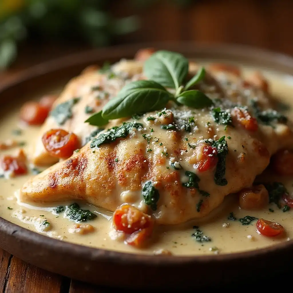 Creamy Tuscan Chicken Breast