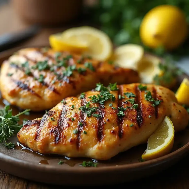 Lemon Herb Grilled Chicken