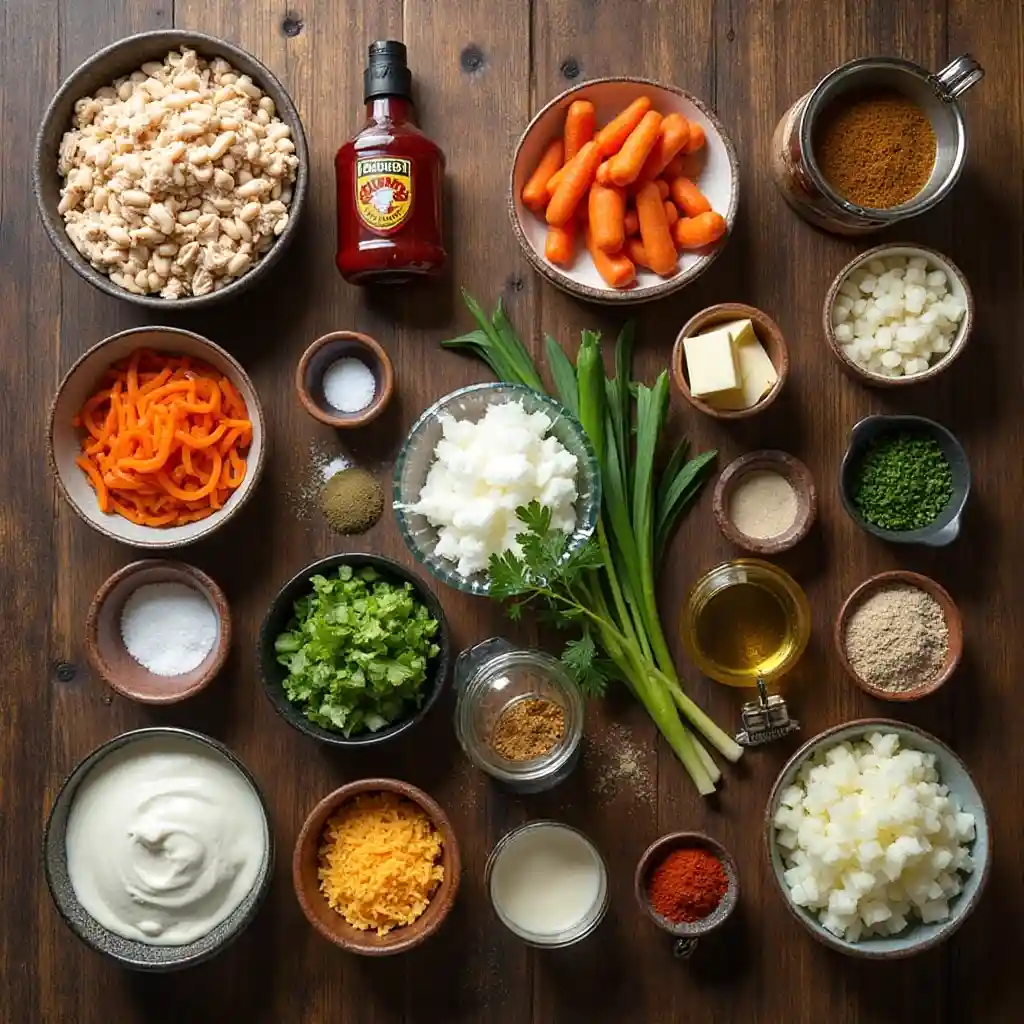 White Bean Buffalo Chicken Chili