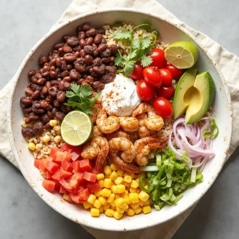 Shrimp Burrito Bowls
