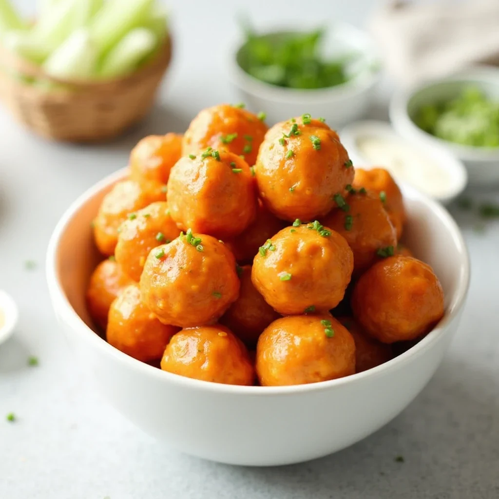 Spicy Chicken Meatballs Recipe