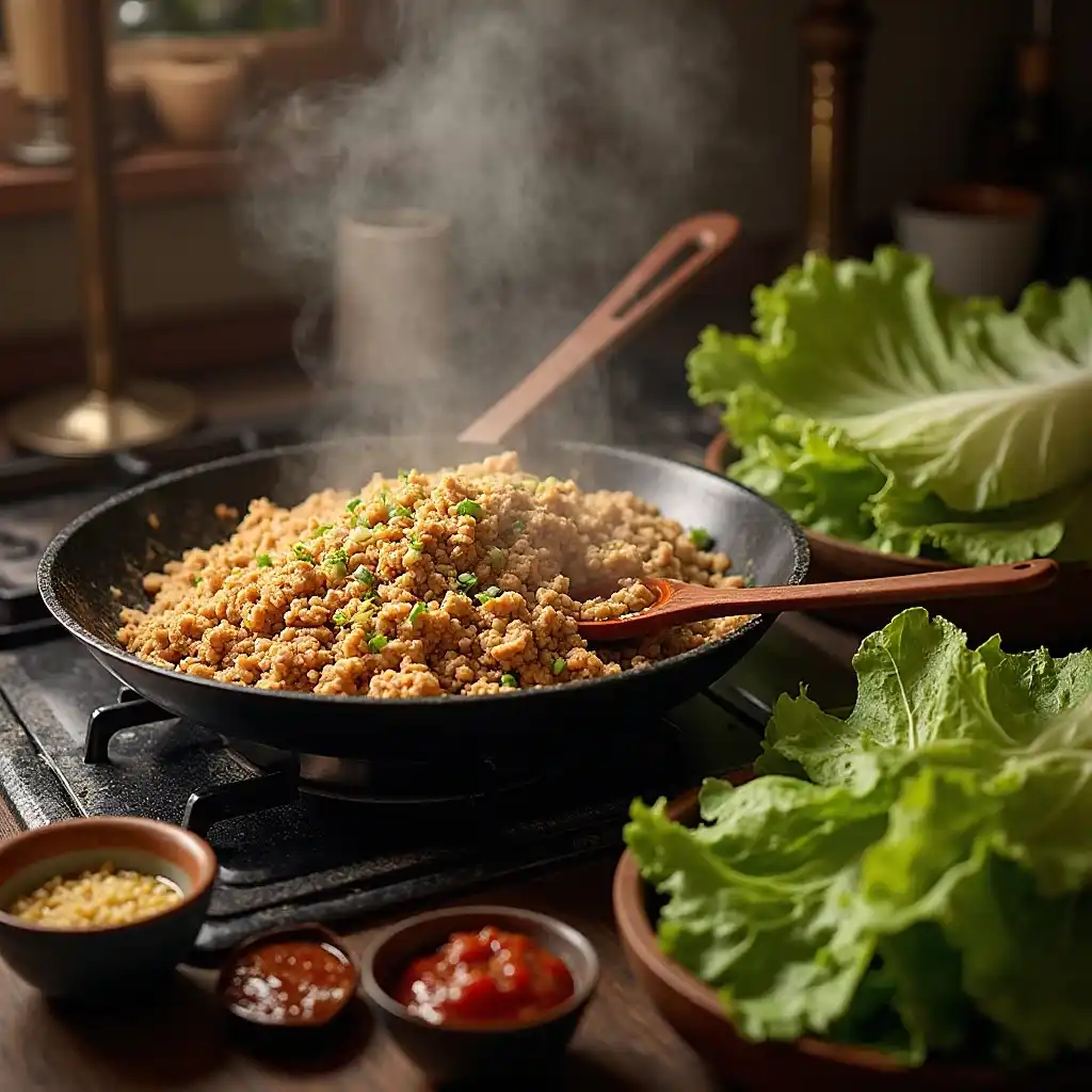 chicken lettuce wraps recipe