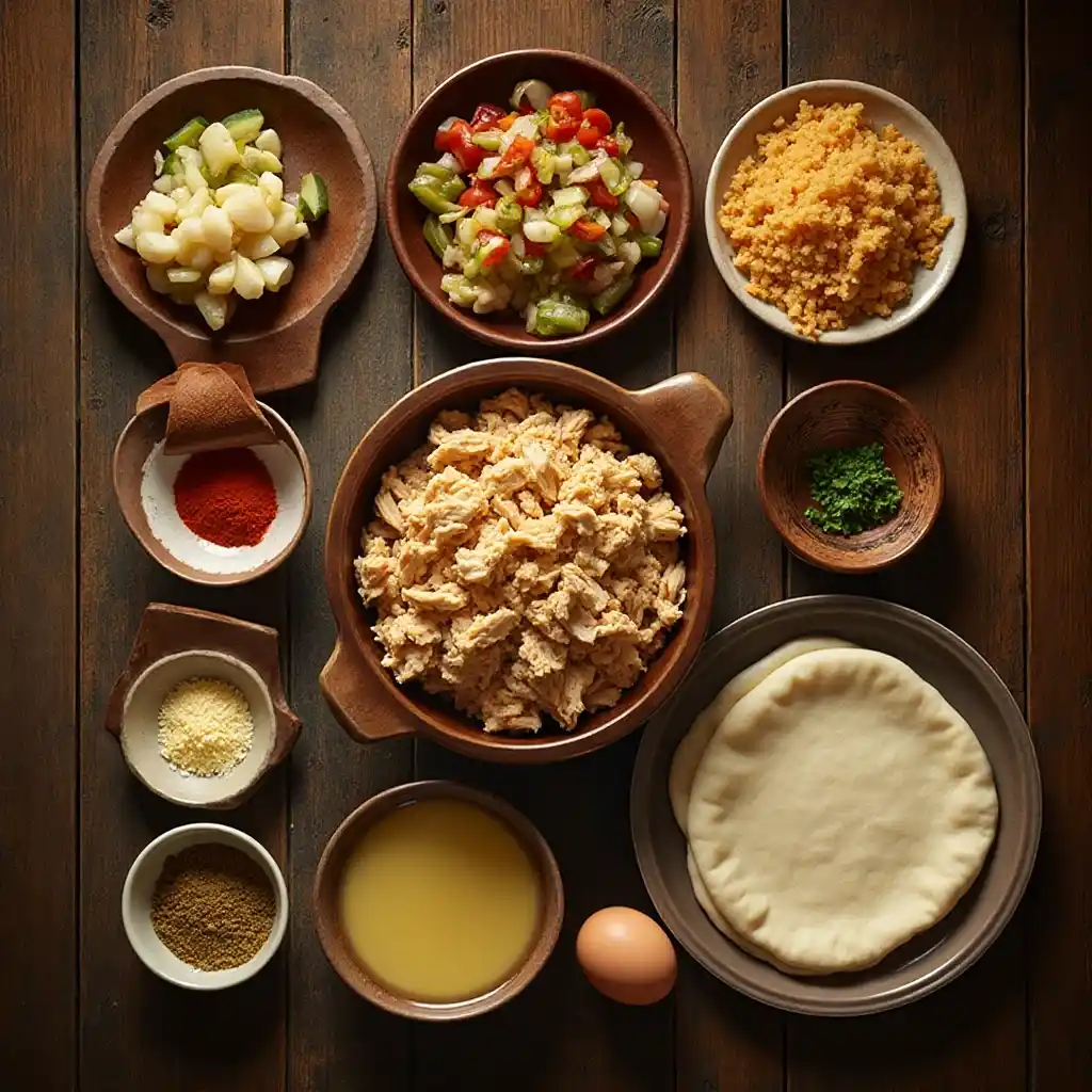 baked chicken empanadas