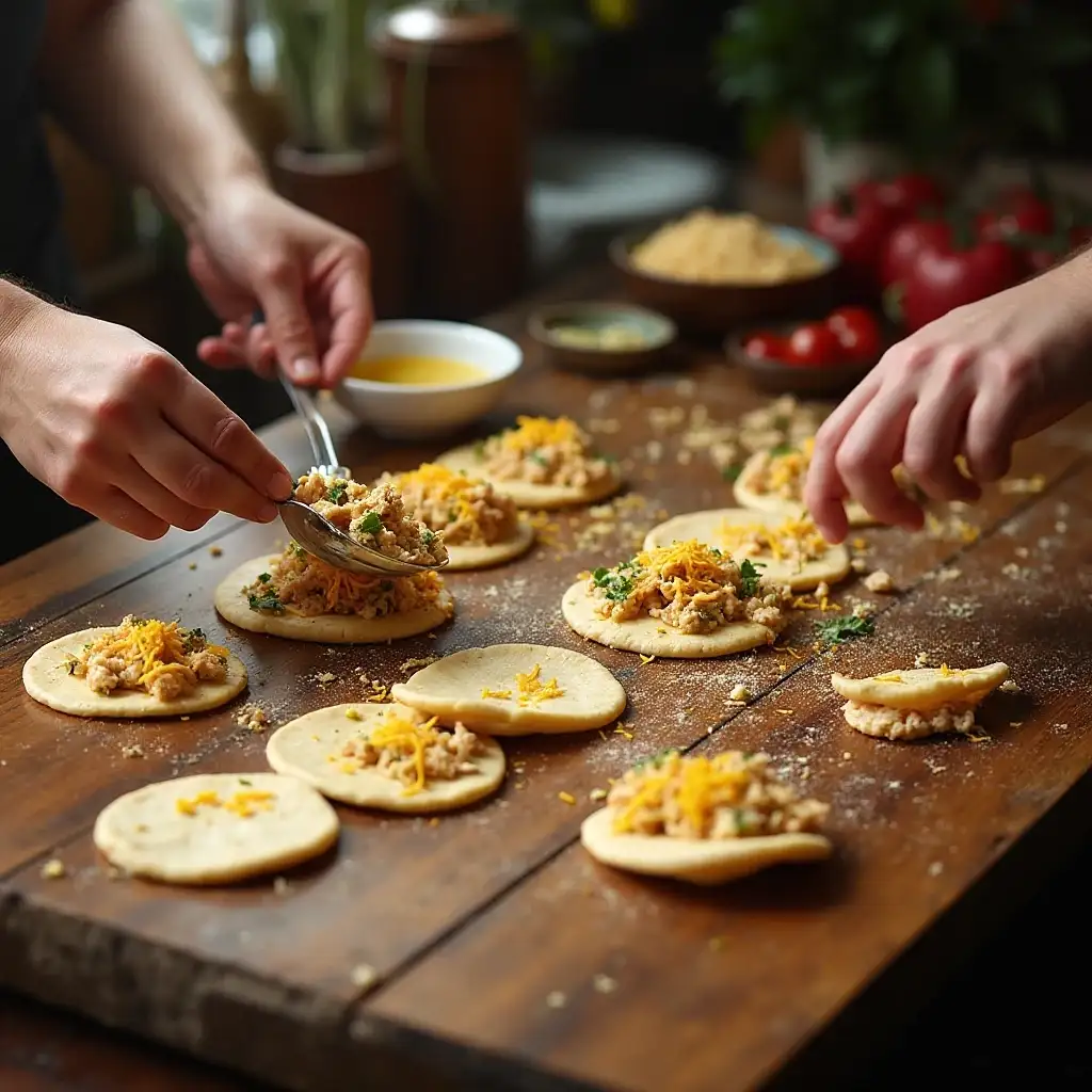 baked chicken empanadas