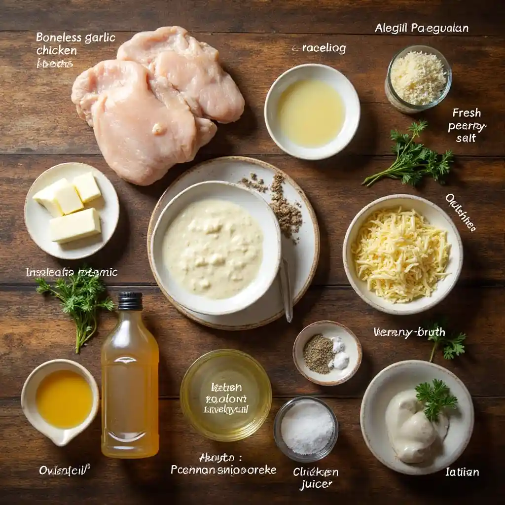 One-Pan Creamy Garlic Parmesan Chicken