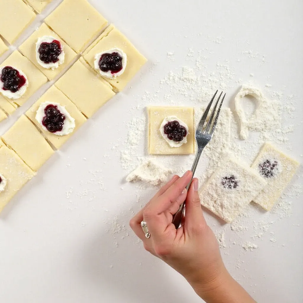 Easy Homemade Blueberry Cheesecake Pop-Tarts