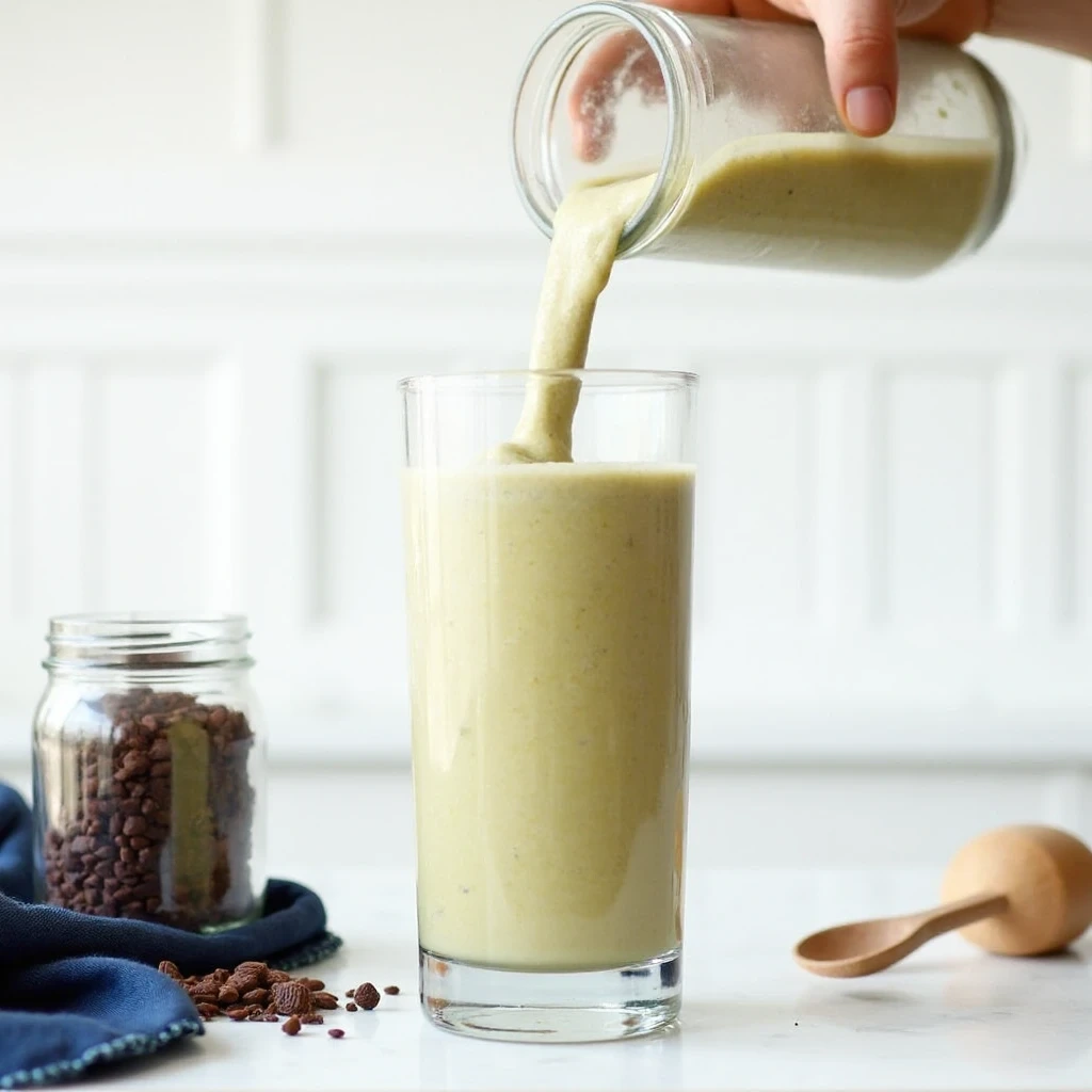 Healthy Plant Protein Coffee Smoothie