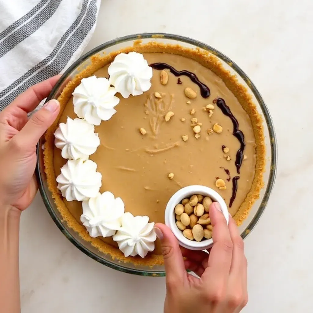 creamy peanut butter pie