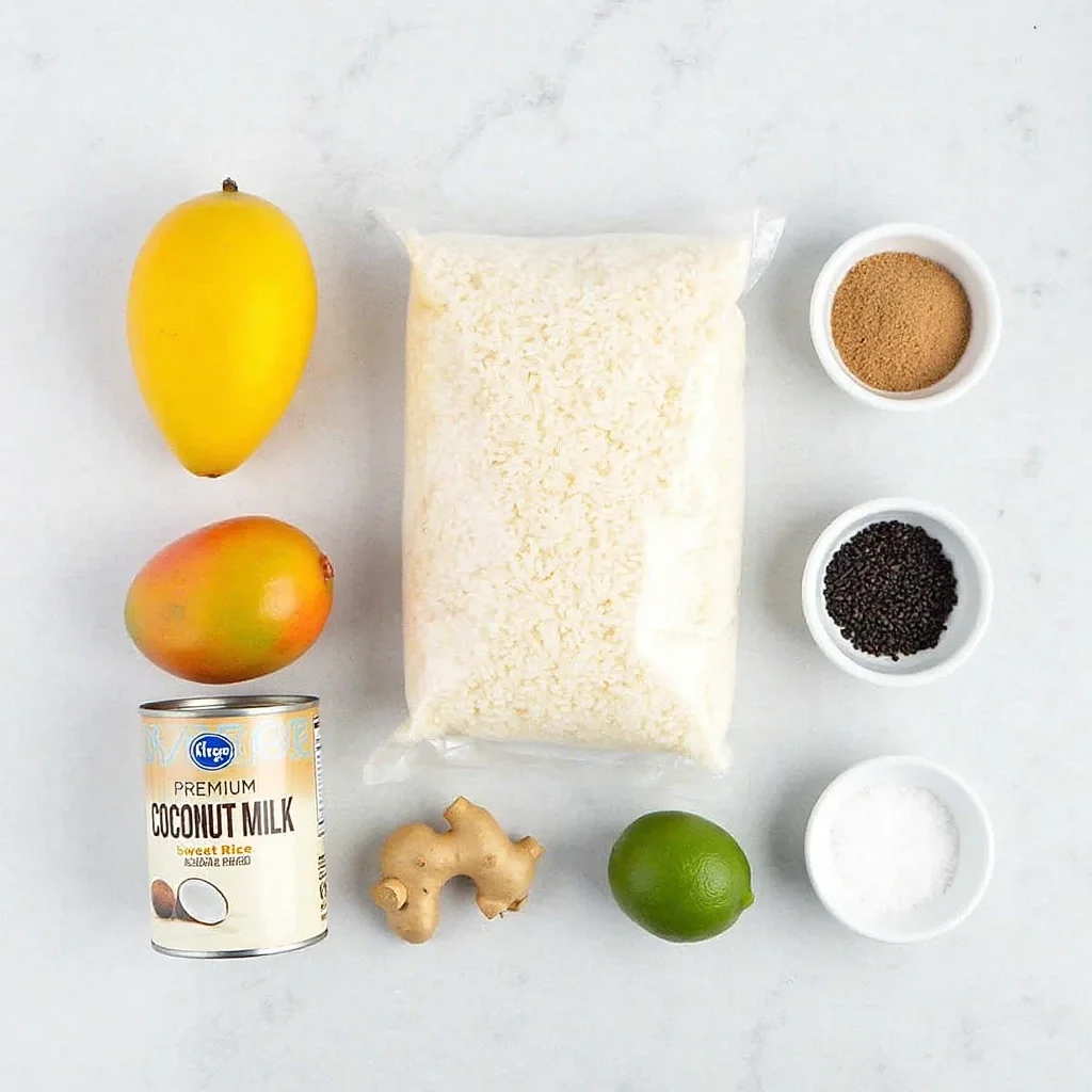 quick mango sticky rice recipe