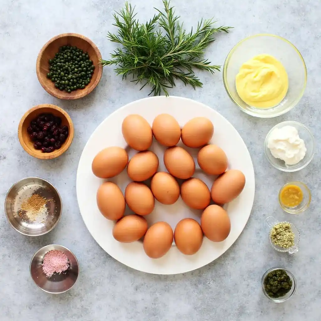 Trio of Deviled Eggs