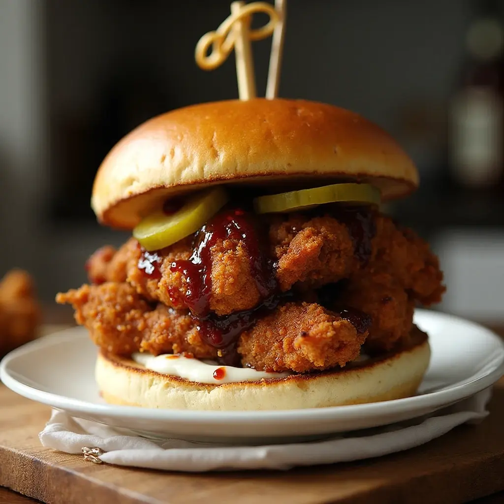 Ultimate Nashville Hot Chicken Sandwich