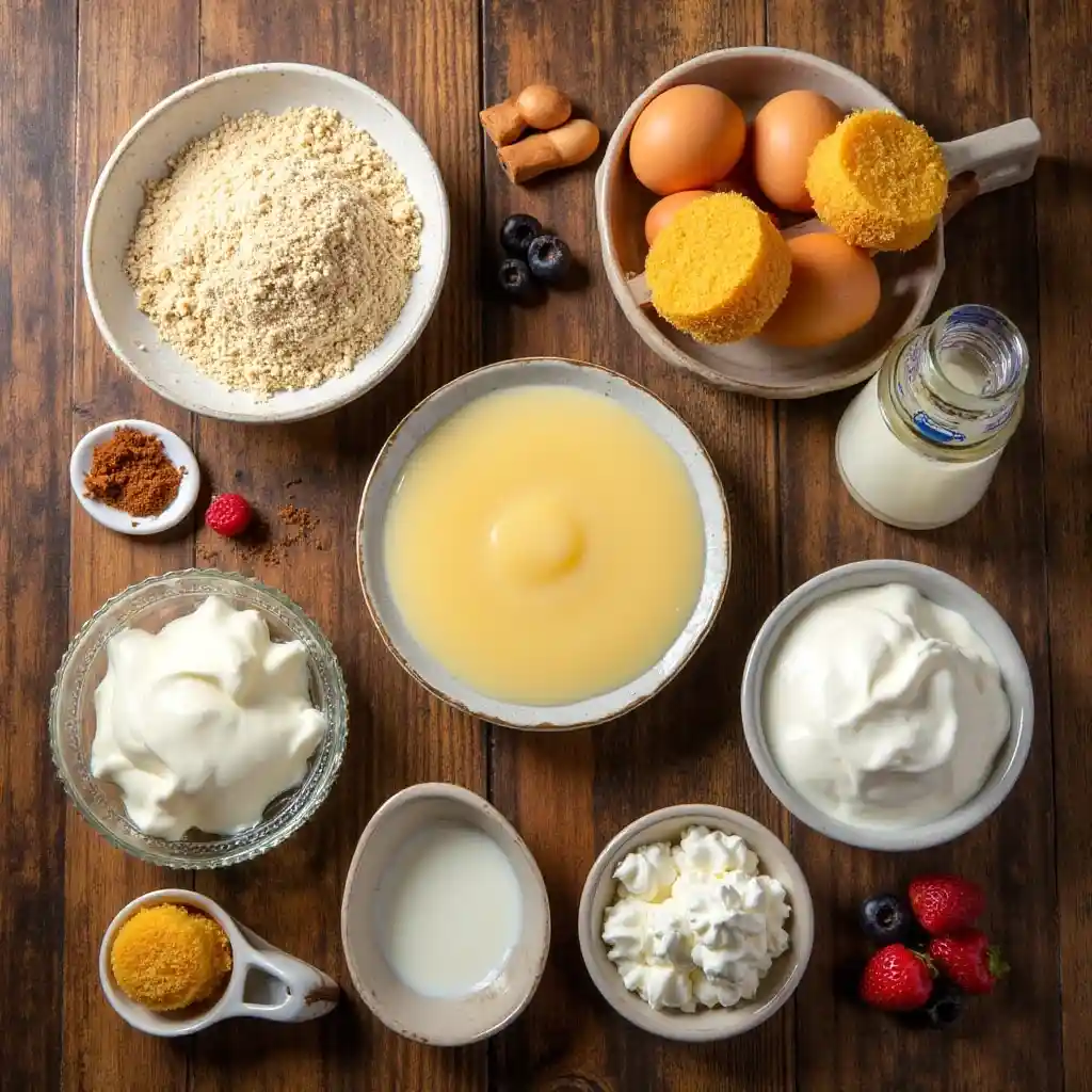 Easy Mini Tres Leches Cakes