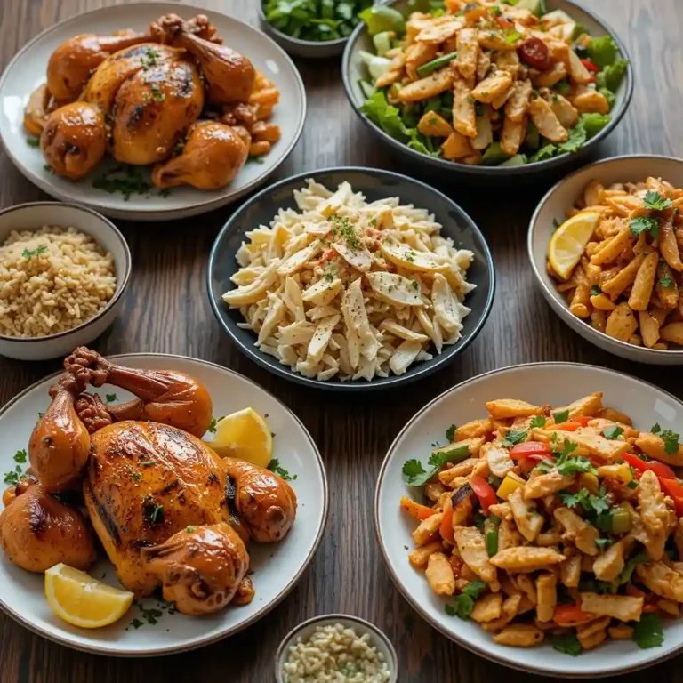 recipes for cooked chicken