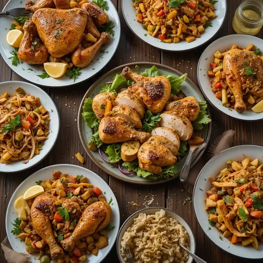 recipes for cooked chicken