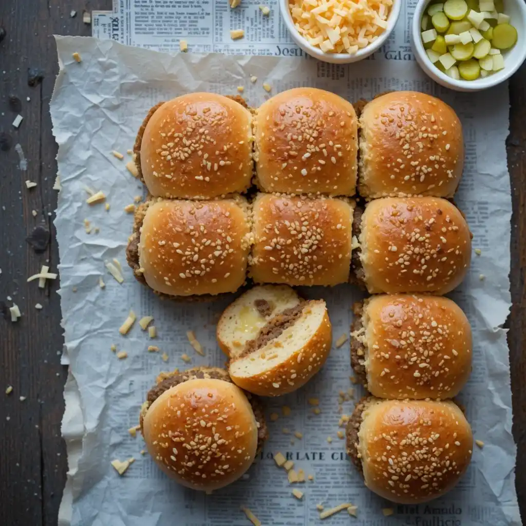 easy cheeseburger sliders recipes