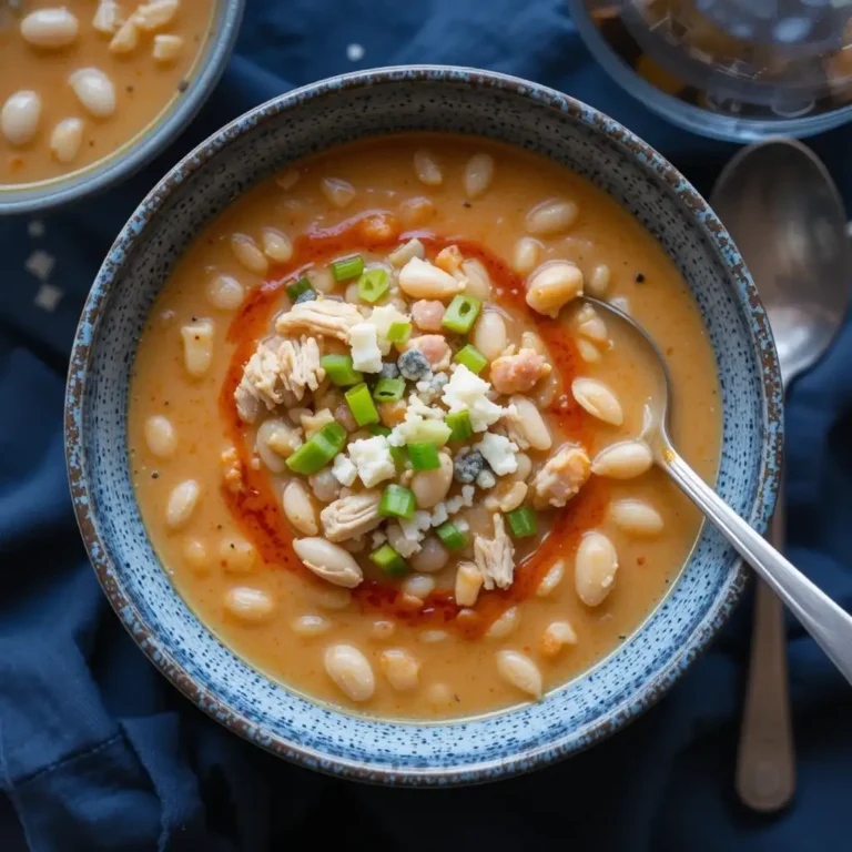 White Bean Buffalo Chicken Chili