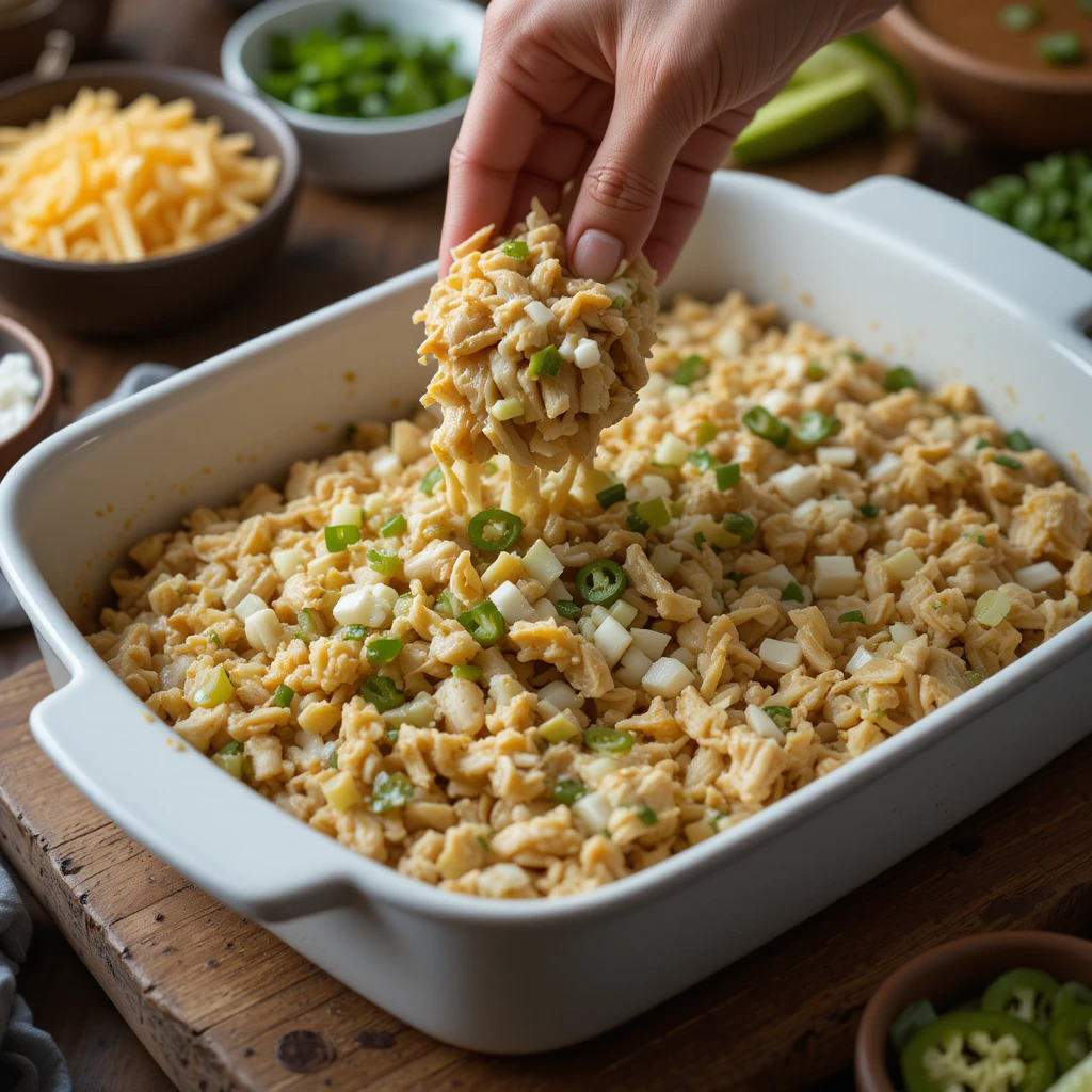 Low Carb Green Chili Chicken Enchiladas