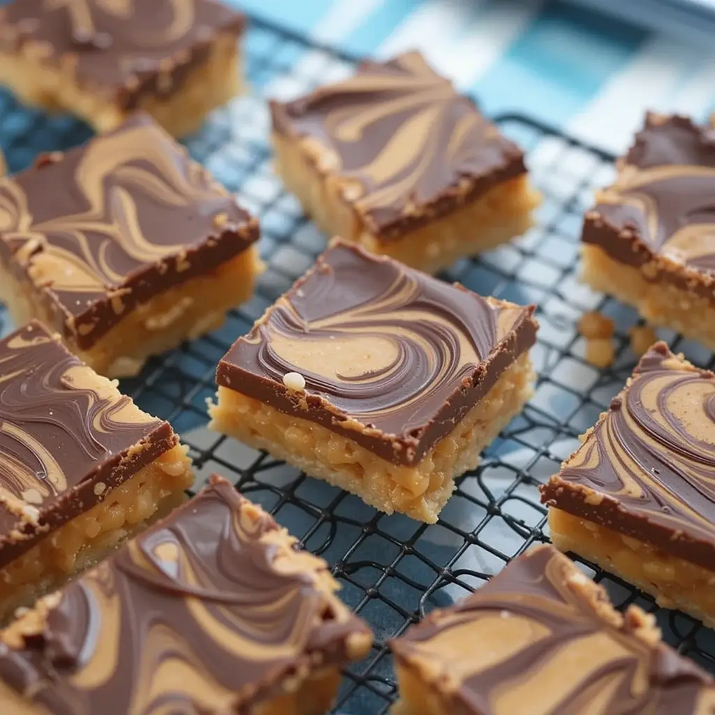 No-Bake Scotcheroos – Peanut Butter Chocolate Bars