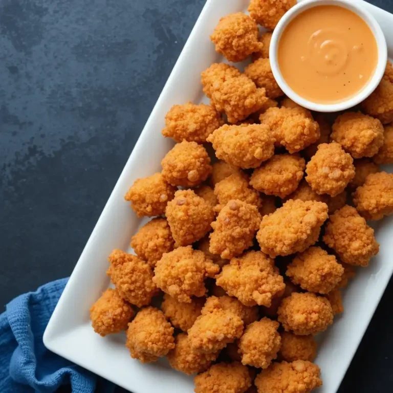 crispy chicken popcorn bites