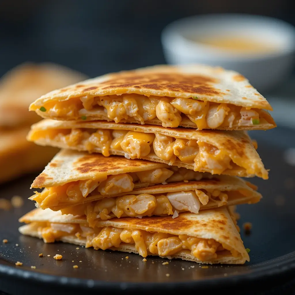 Cheesy Chicken Quesadillas